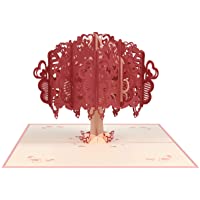 Los mejores  - Vicloon Tarjetas de Felicitación- Tarjeta de San Valentín con Sobre- Tarjeta de Felicitación Pop Up 3D- Tarjeta de…